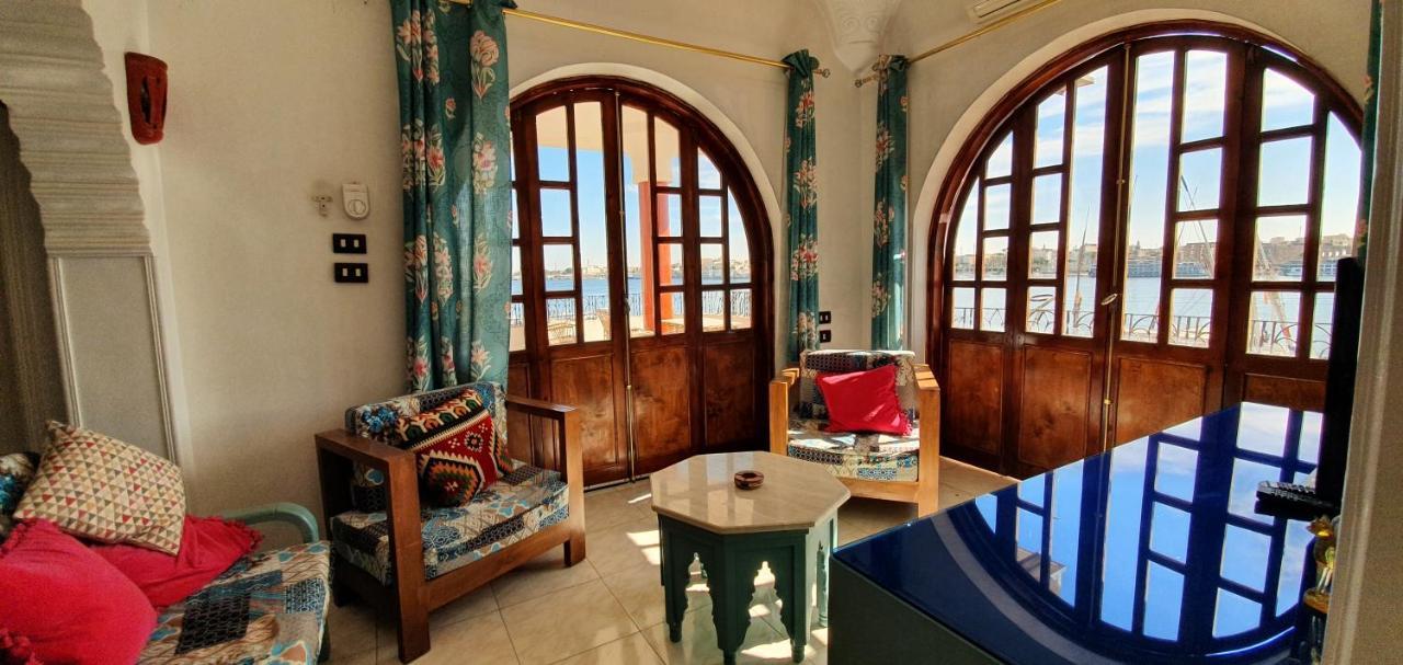 Nile View Panoramique And Garden West Bank Apartment Luxor Exterior photo