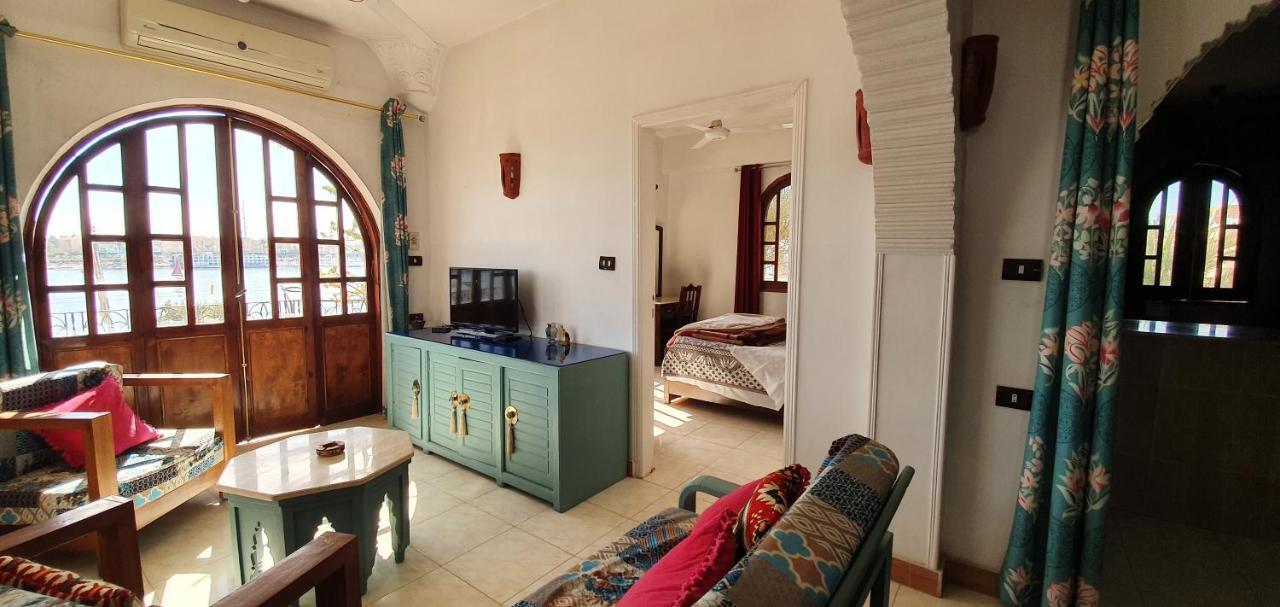 Nile View Panoramique And Garden West Bank Apartment Luxor Exterior photo